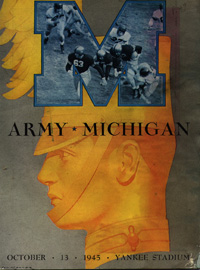 1945 Army-Michigan Program